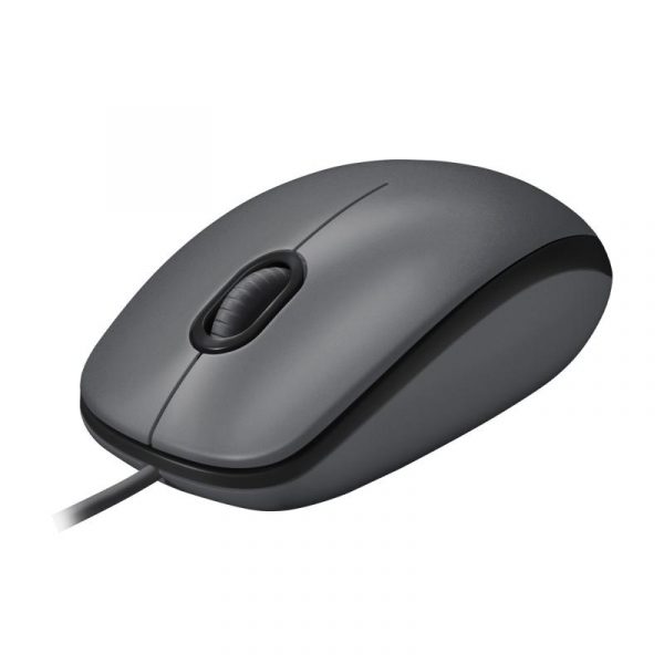 Mouse Logitech M100, optic, interfata USB, rezolutie 1000 DPI, negru - imagine 4