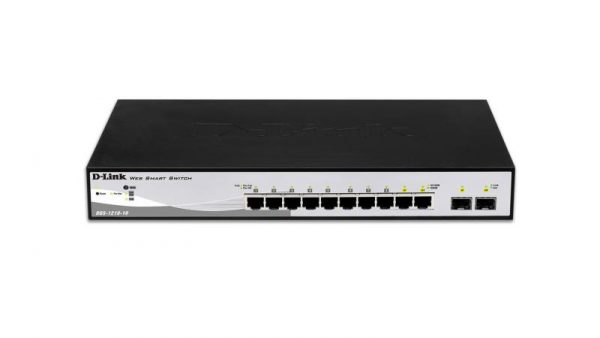 Switch D-Link DGS-1210-10, 8 port, 10/100/1000 Mbps - imagine 3