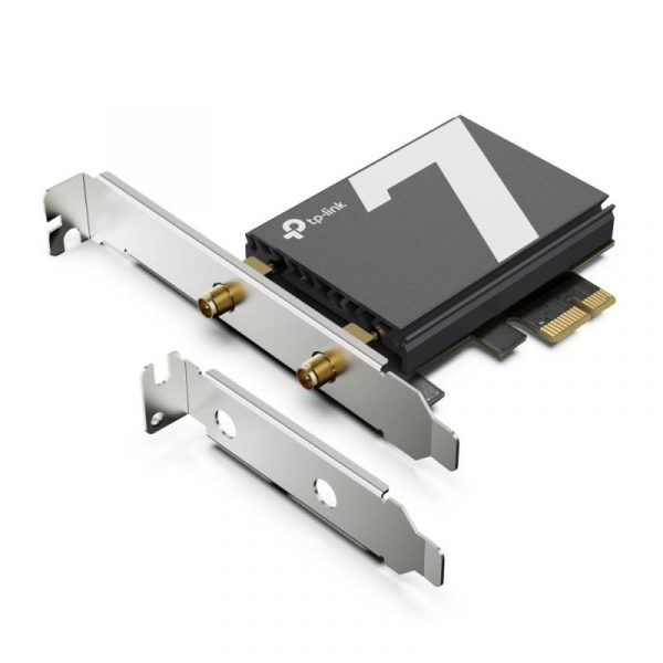 BE9300 Tri-Band Wi-Fi 7 Bluetooth PCI Express Adapter SPEED: 5760 - imagine 4