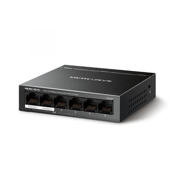 Mercusys Desktop Switch MS106LP 6 porturi 10/100Mbps, Standarde si protocoale - imagine 8