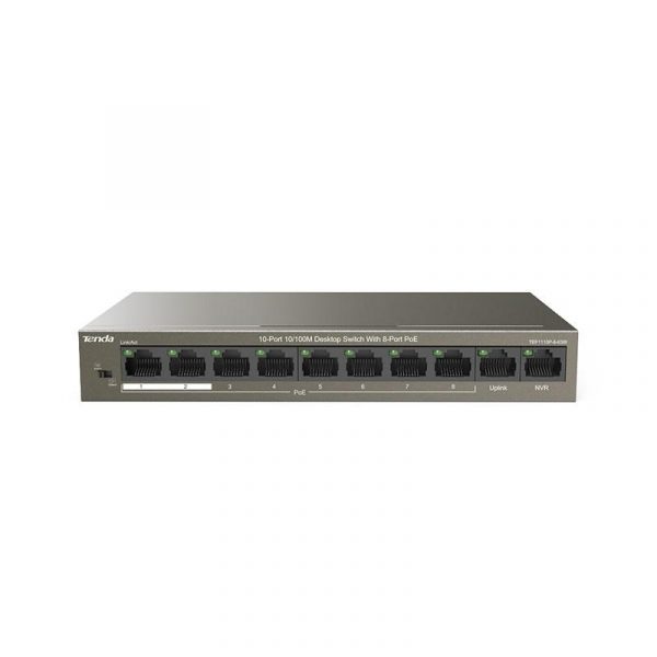 Switch Tenda TEF1110P-8-63W, 8 Port, 10/100 Mbps - imagine 4