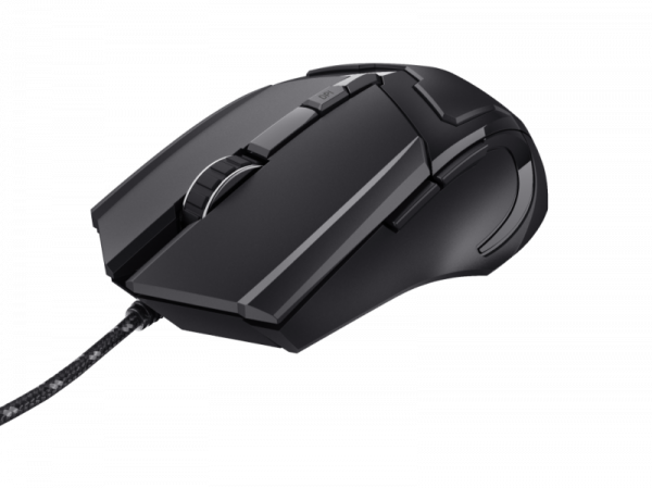 Mouse Trust Basics gaming cu fir, 4800 DPI, negru - imagine 6