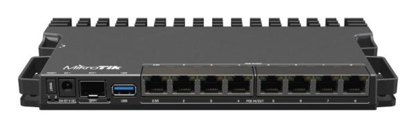 MIKROTIK, RB5009UG+S+IN Indoor router, Procesor: 350-1400 (auto) MHz 4 core, - imagine 7