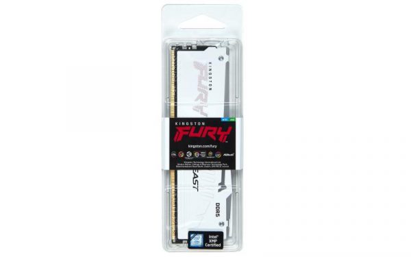 Memorie RAM Kingston FURY Beast RGB White 16GB DDR5 6000MHz - imagine 5