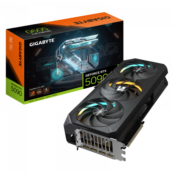 Placa Video GIGABYTE GEFORCE RTX 5090 GAMING OC 32G GDDR7
