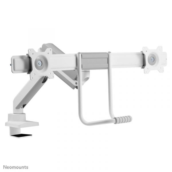 Brat dublu monitor Neomounts DS75-450WH2; pentru display-uri cu diagonale 17"-32", - imagine 5