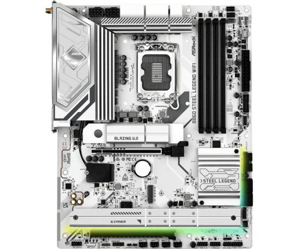Placa de Baza ASROCK B860 STEEL LEGEND WIFI LGA1851, 4x - imagine 4