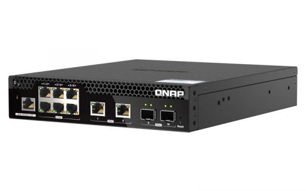 Switch QNAP M2106R CPU Marvell 98DX2528, 6 porturi 2.5Gbps, 2 - imagine 9