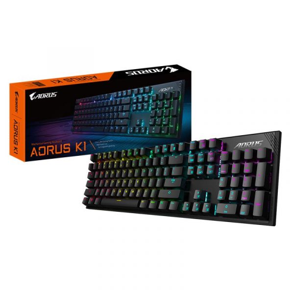 Tastatura Gaming Gigabyte AORUS K1 Cherry MX Red  Mechanical - imagine 14