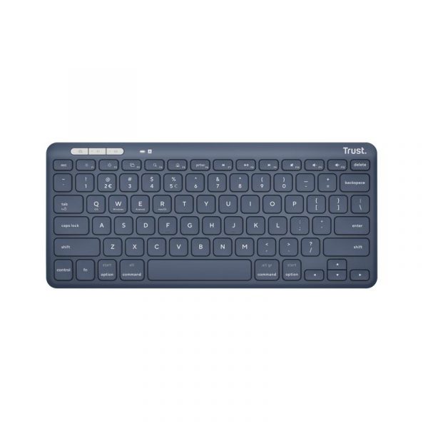 Tastatura Trust Lyra Wireless, albastru - imagine 7