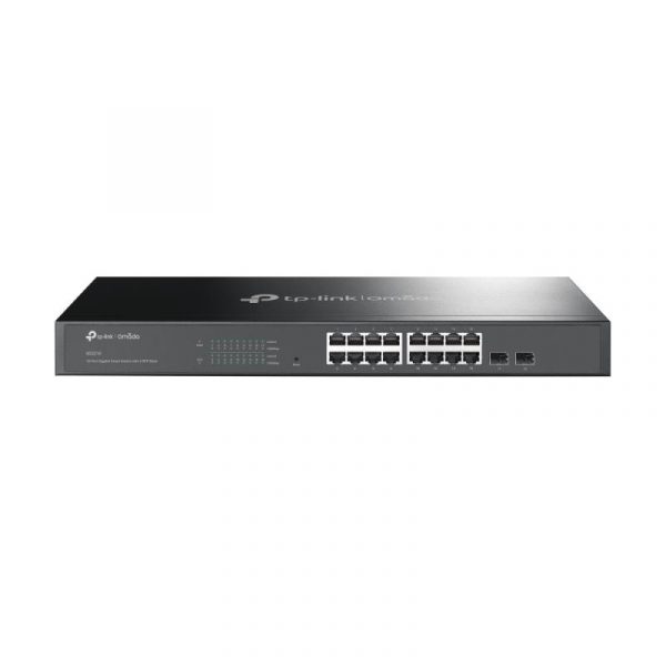 "JetStream™ 16-Port Gigabit Smart Switch with 2 Gigabit SFP Slots - imagine 3