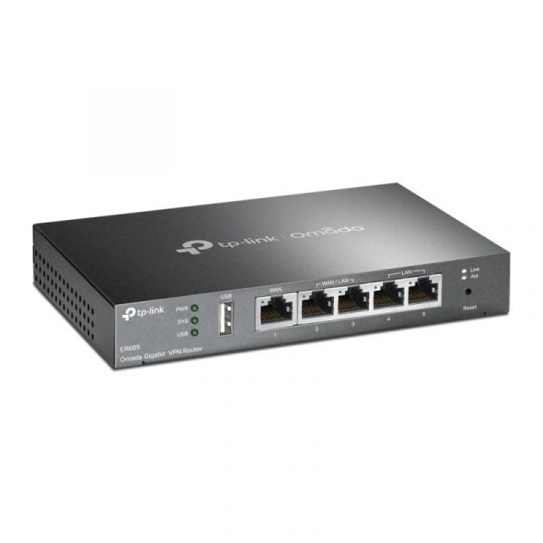"Omada Gigabit VPN Router PORT: 1× Gigabit RJ45 WAN Port, - imagine 6