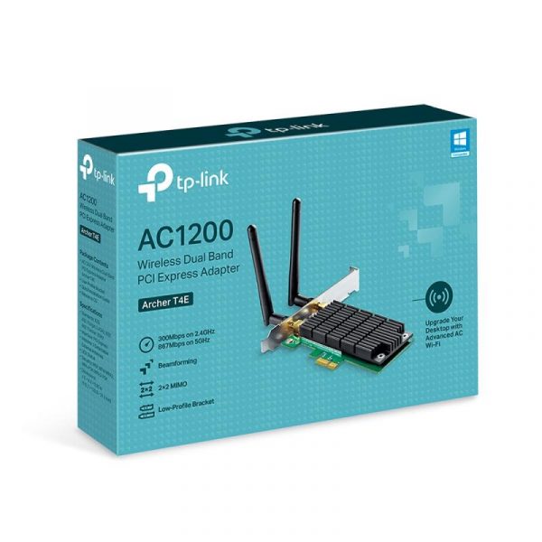 Adaptor wireless TP-Link, AC1200 Dual-band, 867/300Mbps,PCI-E, 2 antene detasabile, standarde - imagine 9
