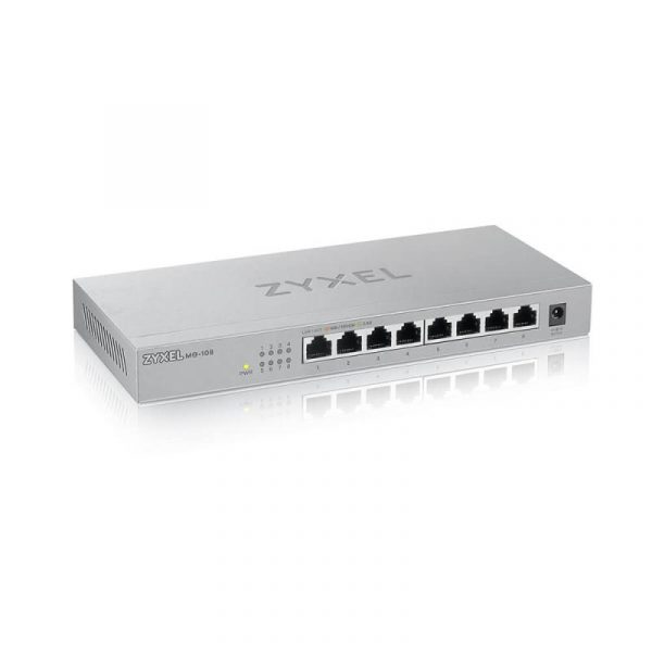 Switch ZyXEL 2.5Gigabit MG-108-ZZ0101F, 8 port, 100/1000/2500 Mbps - imagine 8