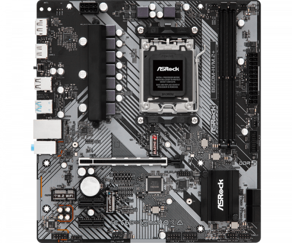Placa de baza ASROCK B650M-H/M.2+ AM5 - imagine 4