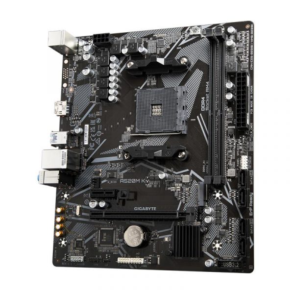 Placa de baza Gigabyte A520M K AM4 DDR4 - imagine 10