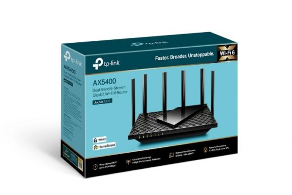 Router wireless TP-LINK Gigabit Archer AX72, AX5400, WiFi 6, Dual-Band - imagine 9