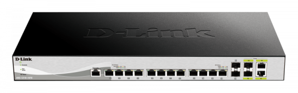 D-Link Switch 16 porturi smart managed DXS-1210-16TC, interfata: 12 x - imagine 4
