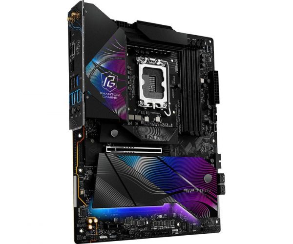 Placa de Baza ASROCK PHANTOM GAMING Z890 RIPTIDE WIFI LGA1851 - imagine 10