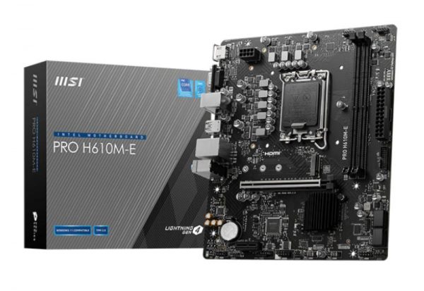 Placa de baza MSI PRO H610M-E DDR5 LGA1700 - imagine 5