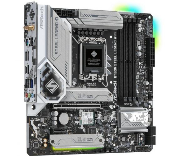 Placa de baza Asrock B760M STEEL LEGEND LGA1700 - imagine 10