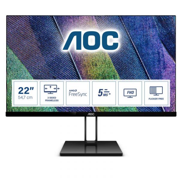 Monitor AOC 21.5" 22V2Q - imagine 4