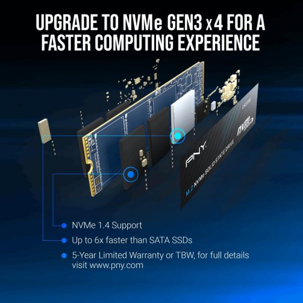 SSD PNY Disc 1TB M.2 2280 CS2230 PCIe - imagine 12