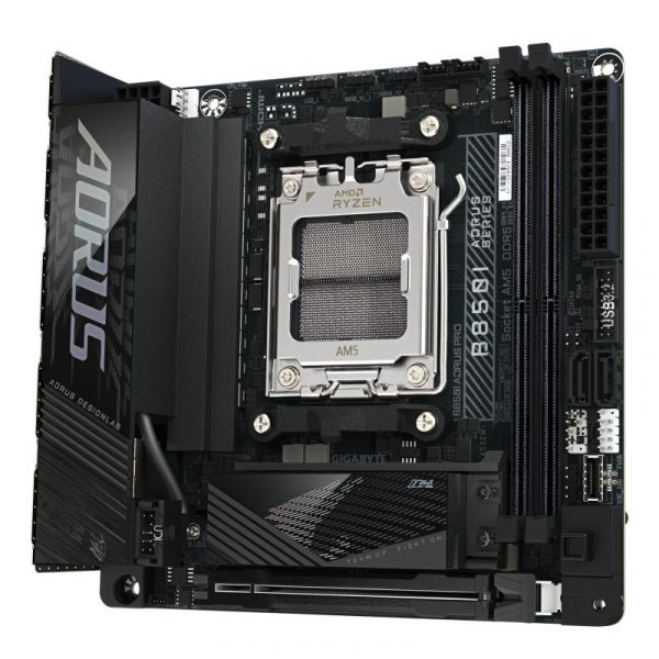 Placa de Baza GIGABYTE B850I AORUS PRO AM5, 2x DDR5, - imagine 5