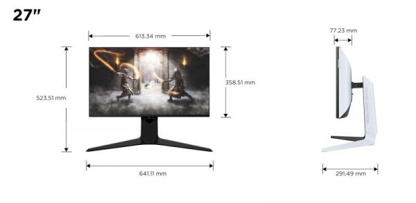Monitor TCL 27" 27R83U, Diagonal (inch): 27, Diagonal (cm): 69, - imagine 6