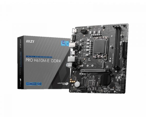 Placa de baza MSI PRO H610M-E LGA1700 DDR4 - imagine 7