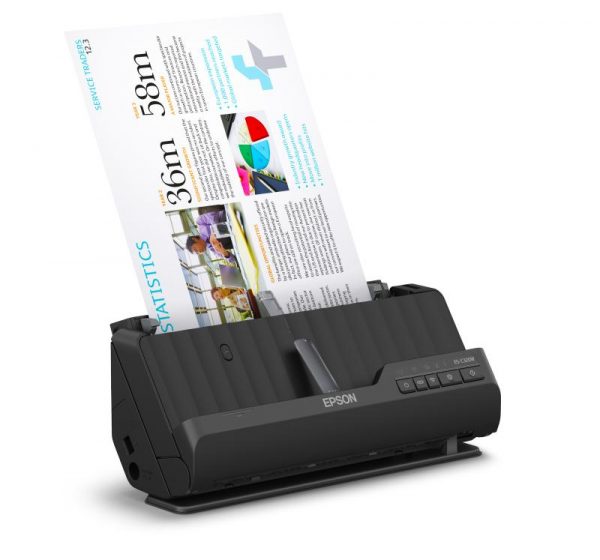 EPSON ES-C320W A4 Compact wi-fi Sheetfed Scanner, Rezolutie optica: 600 - imagine 10