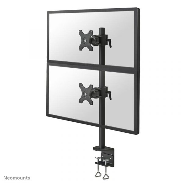 Suport Monitor de Birou Dual, FPMA-D700DV, 10" - 27", VESA - imagine 4