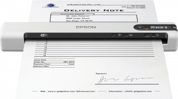 Scanner Epson DS-80W portabil, dimensiune A4, tip sheetfed, viteza scanare: - imagine 5