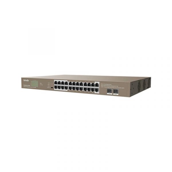 Switch Tenda TEG1126P-24-410W, 24 port, 10/100/1000 Mbps - imagine 6