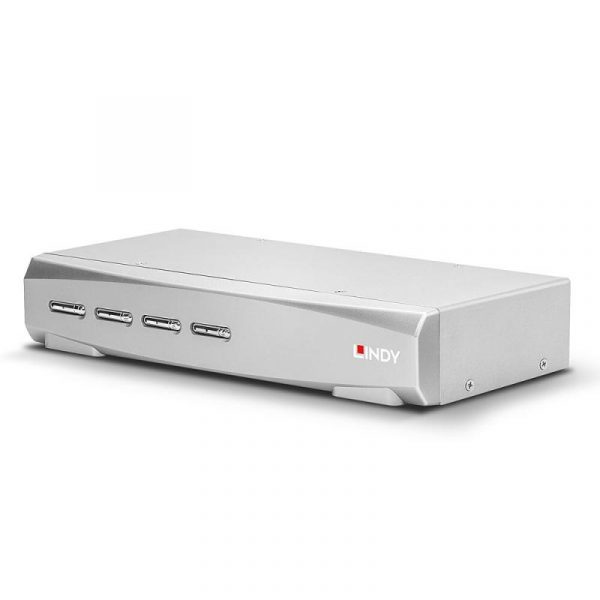 Lindy LY-39308 KVM Switch 4  Port HDMI 3840x2160@60Hz, USB - imagine 9