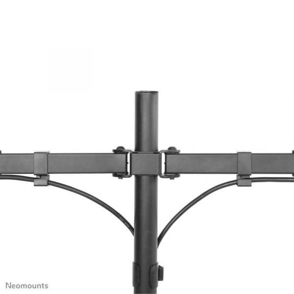 Suport Monitor de Birou Dual, Neomounts by Newstar FPMA-D550DDBLACK , - imagine 7