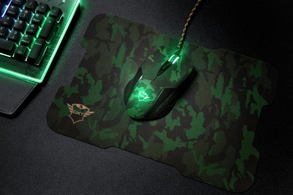 Mouse Trust GXT 781 Rixa Camo, Gaming Mouse, verde militar - imagine 21
