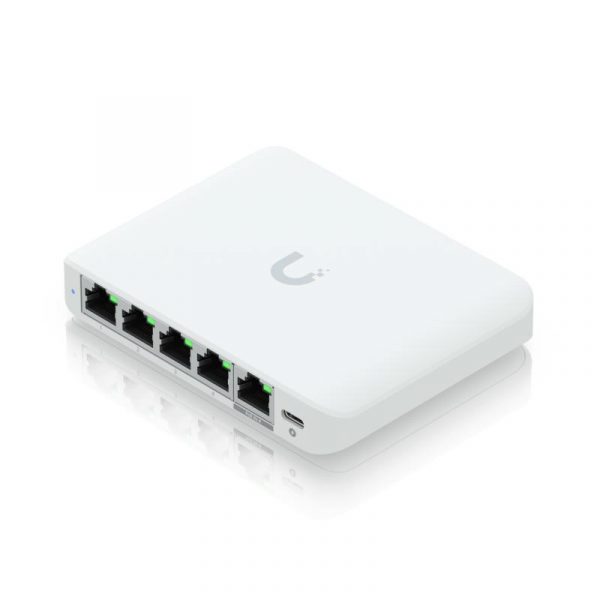 Ubiquiti USW-Flex-2.5G-5, 5 porturi RJ45 1/2.5 GbE, capacitate 25 Gbps, - imagine 5