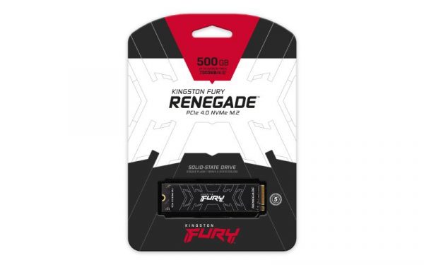 SSD Kingston Fury Renegade, 500GB, M2  PCIe , 4.0 - imagine 7