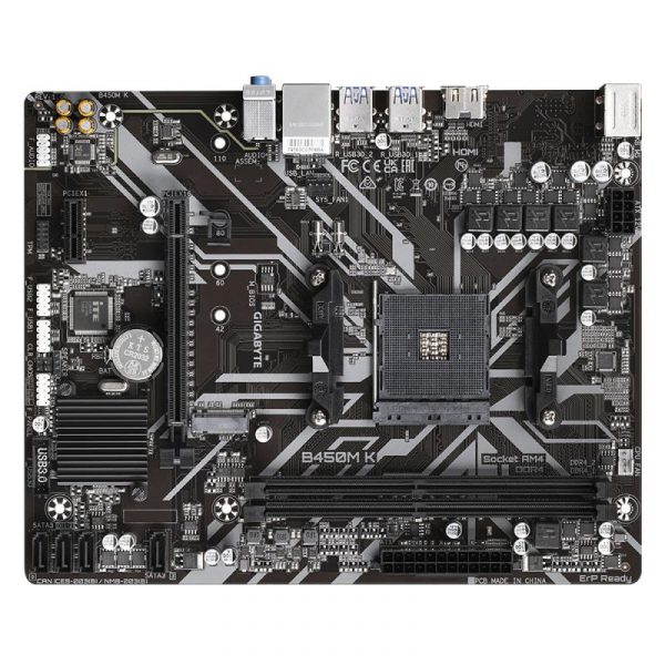 Placa de baza Gigabyte B450M K DDR4 AM4 - imagine 11