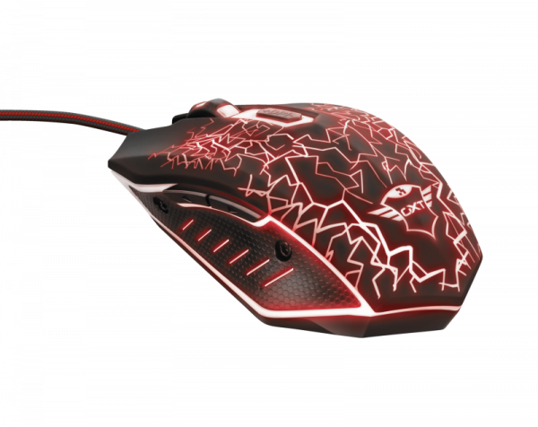 Mouse Trust GXT 105 Izza Illuminated Gaming, cu fir, RGB - imagine 11