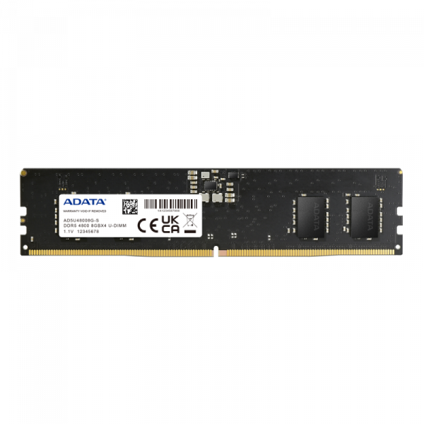 Memorie RAM Adata, DIMM, DDR5, 8GB, CL40, 4800MHz