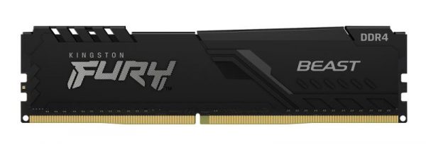 Memorie RAM Kingston Fury Beast, DIMM, DDR4, 16GB, CL18, 3600MHz - imagine 3