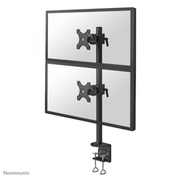 Suport Monitor de Birou Dual, FPMA-D700DV, 10" - 27", VESA - imagine 5