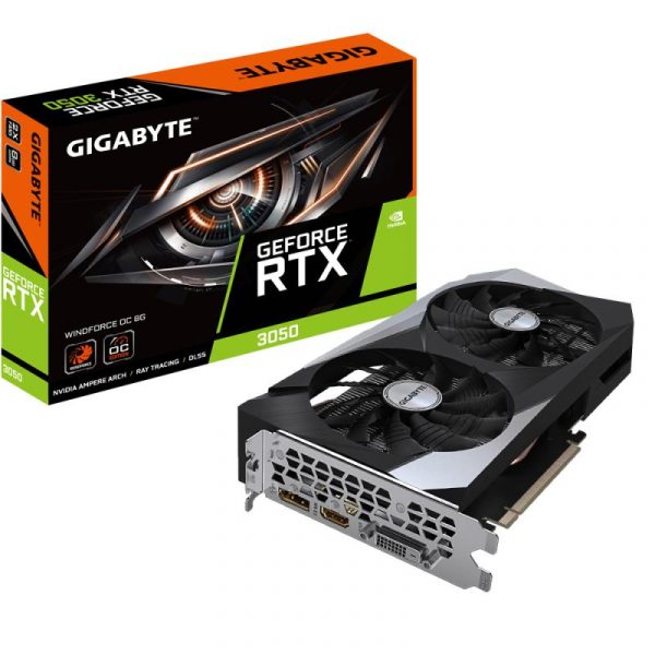 Placa video Gigabyte GeForce RTX 3050 WINDFORCE OC 8GB, GDDR6, - imagine 15