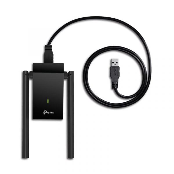 Adaptor wireless TP-Link, AC1300 Dual-band, 867/400Mbps,USB3.0,2× antene externe High-Gain 5 - imagine 6