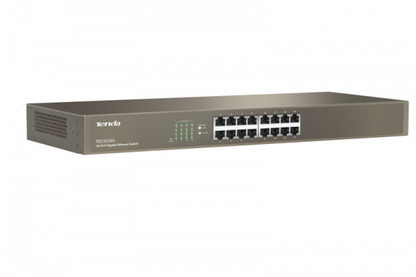 Switch Tenda TEG1016G, 16 port, 10/100/1000 Mbps - imagine 3