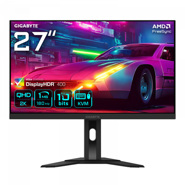Monitor Gaming Gigabyte M27QA, Panel Size: 27 inch, Panel Backlight/