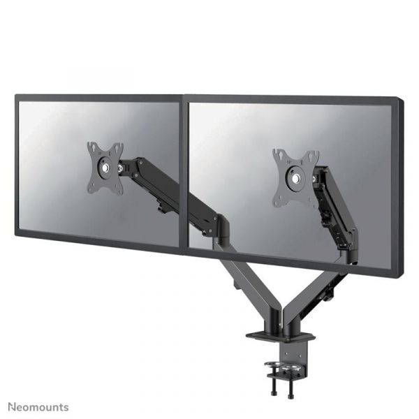Brat de birou pentru monitor Neomounts, poate sustine 2 monitoare - imagine 8