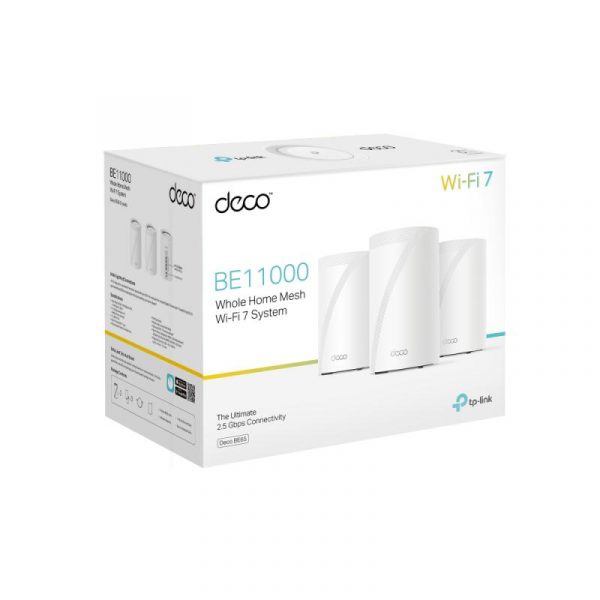 TP-LINK DECO BE65(3-PACK) Sistem Mesh WI-FI 7, BE9300, TRI-BAND, Standarde - imagine 12